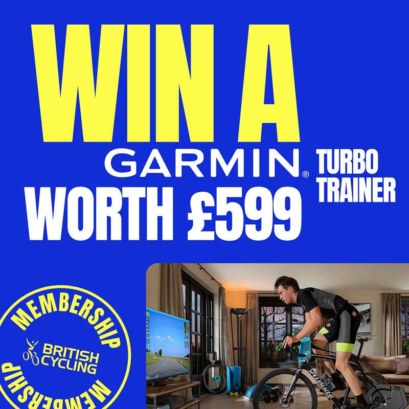 Win a Garmin Turbo Trainer worth £599