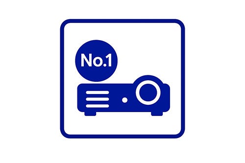 No. 1 in Worldwide Projectors Market since 2001.