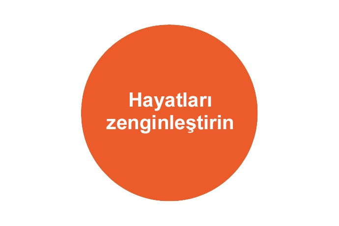 Hayatları zenginleştirin