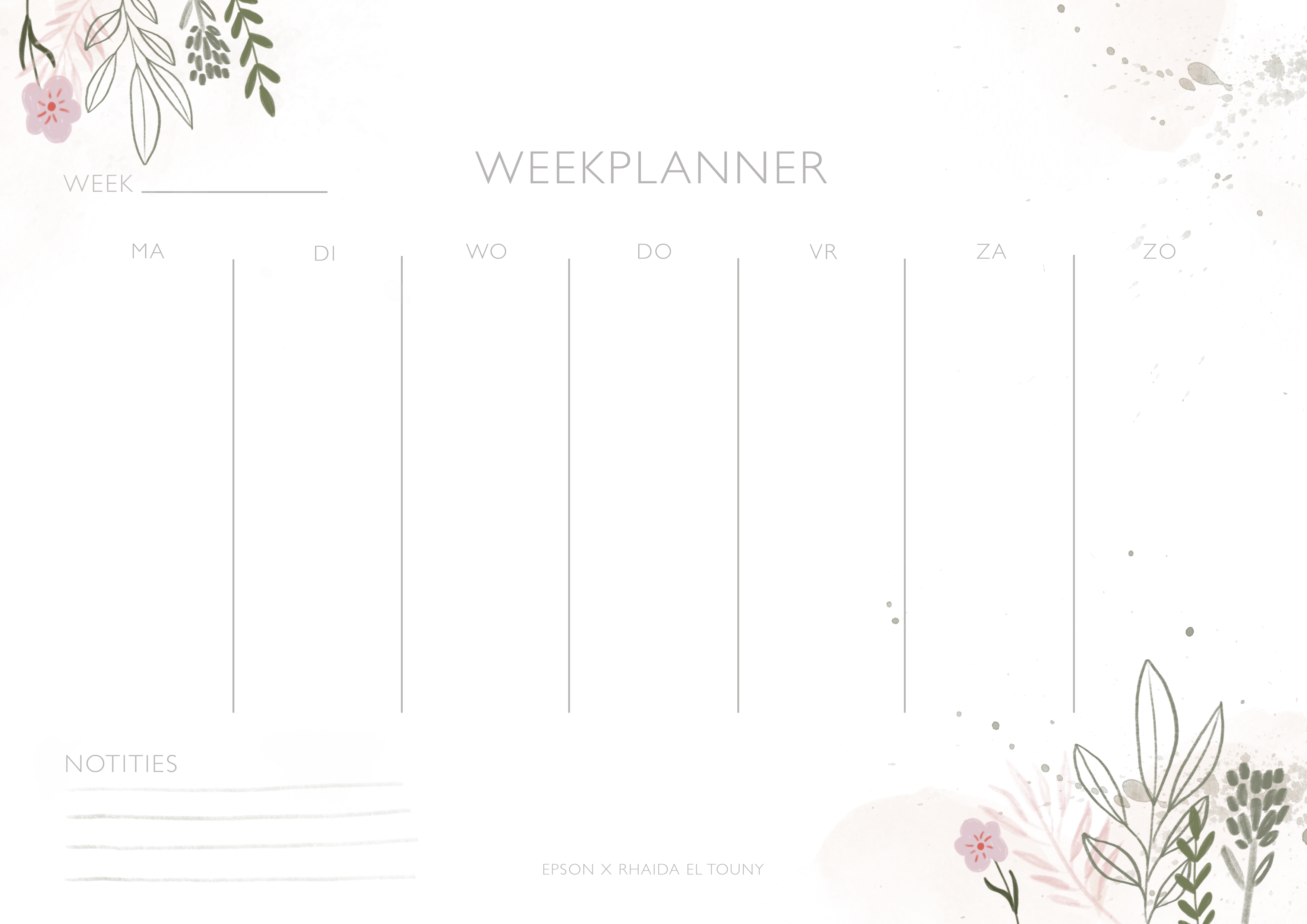 Weekplanner