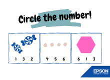 Circle the number