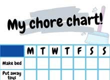 My chore chart