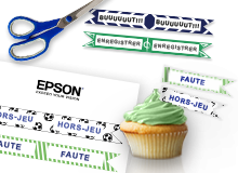 Faites des fanions pour vos en-cas