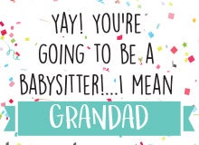 Babysitter Grandadcard