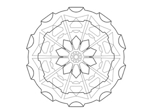 Lineart Mandala