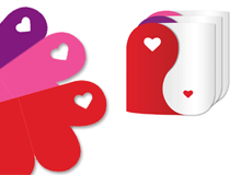 Folding Heart Card