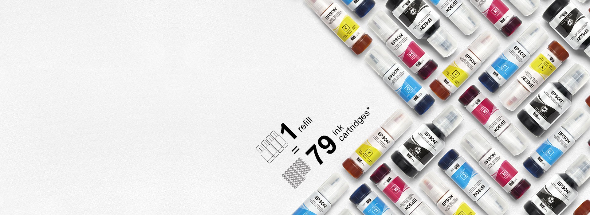Save on ink costs - refills