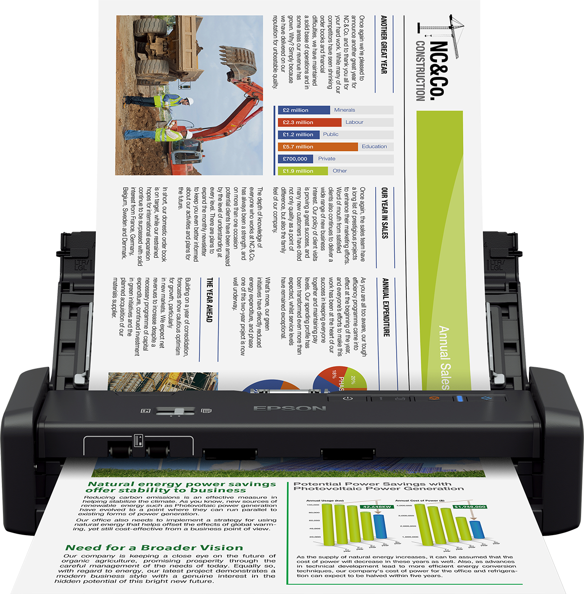 WorkForce DS-360W | Epson South Africa