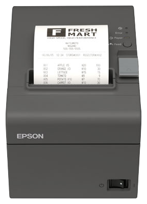 Epson TM-T20II (007): Ethernet, PS, EDG, EU | Epson South Africa