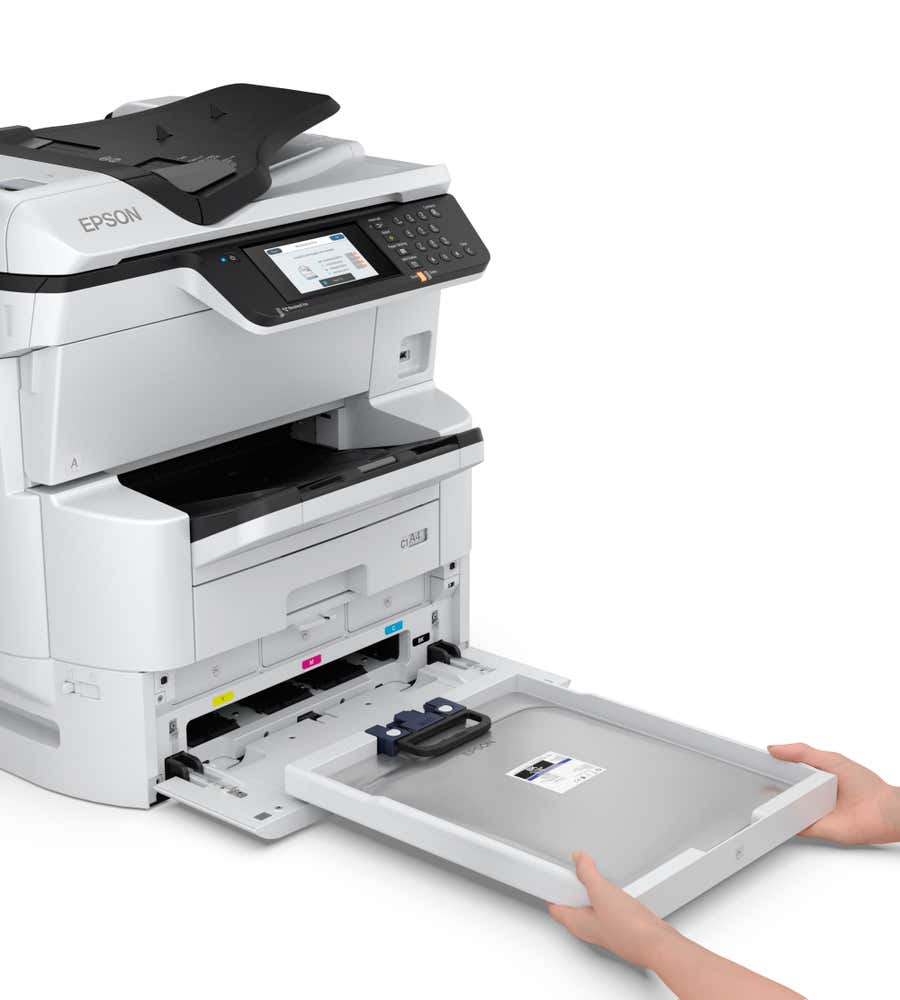 Epson WorkForce Pro WF-C878RDTWF paper handling view